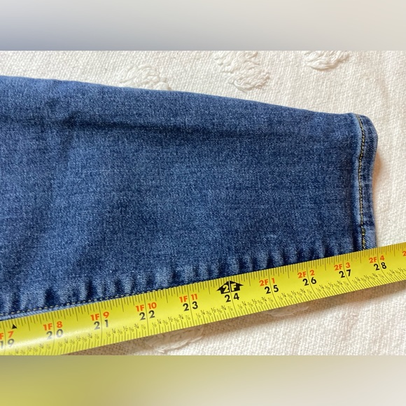 Everlane The Way High Skinny Jean Blue Stretch Minimalist Basic Staple Pants - Picture 9 of 14